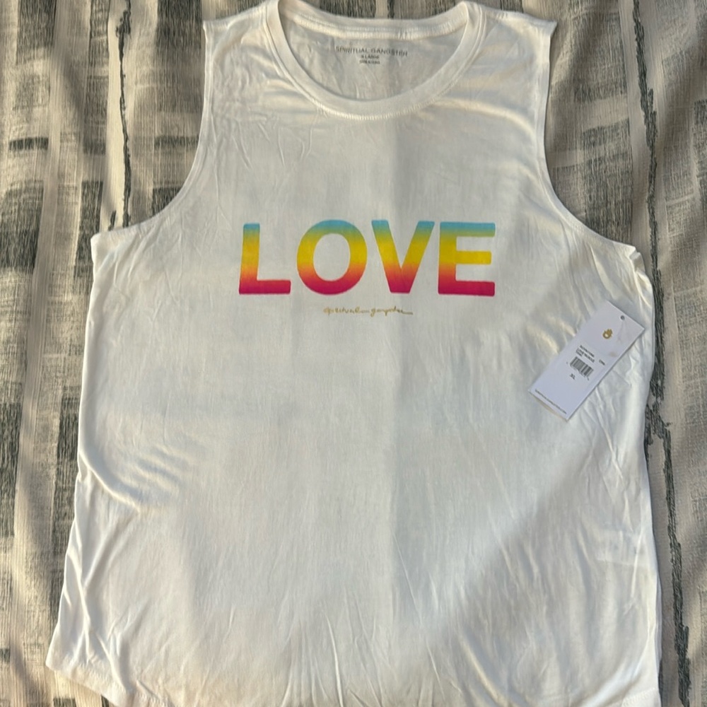 Spiritual Gangster LOVE muscle tank